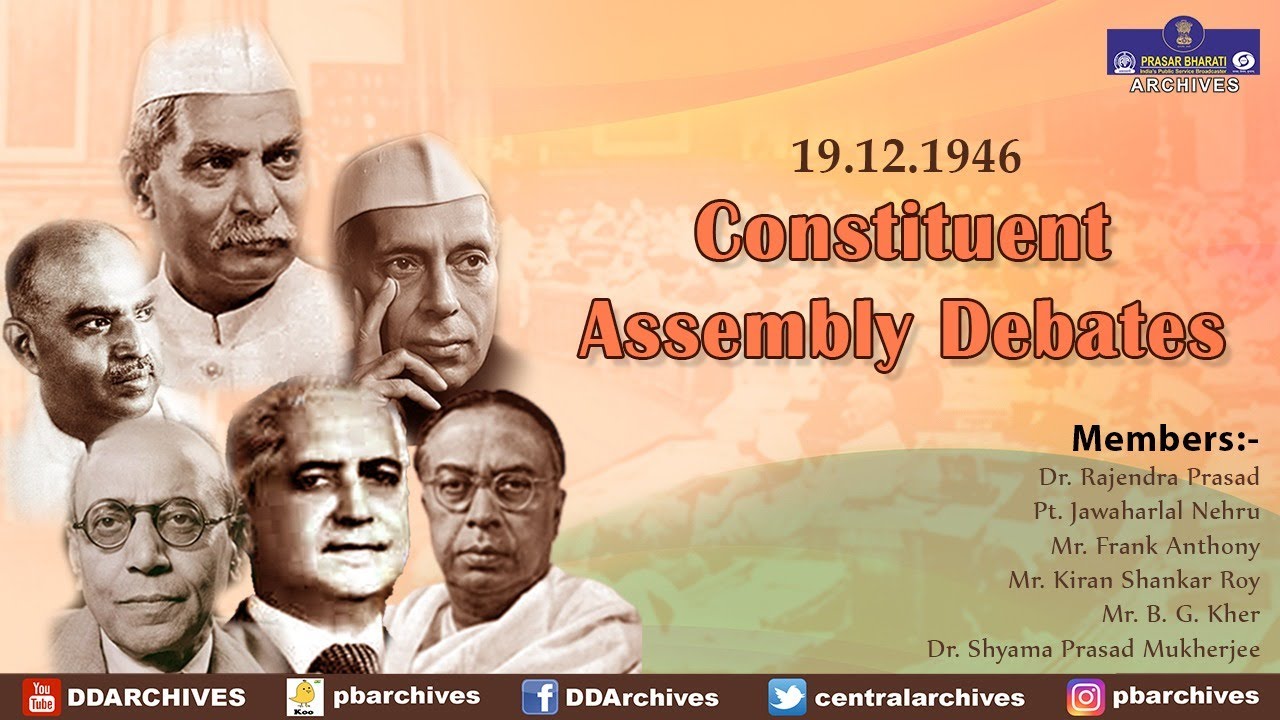 1946 | Constituent Assembly Debates - Constitution Of India